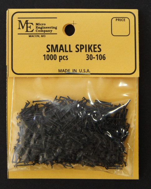 30-106 Small Spikes, 1/4" long (1,000)