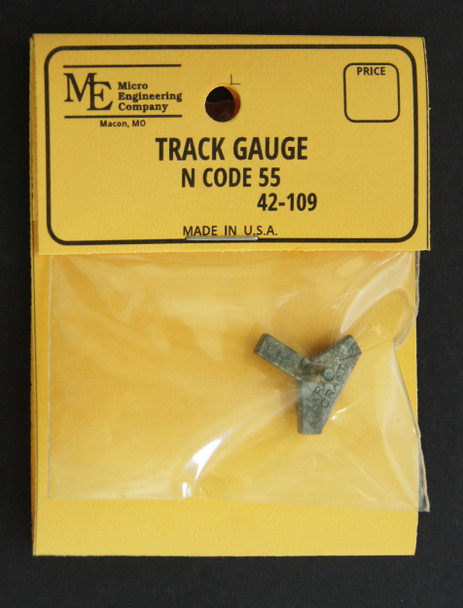 42-109 Track Gauge, N Code 55, metal 3 point