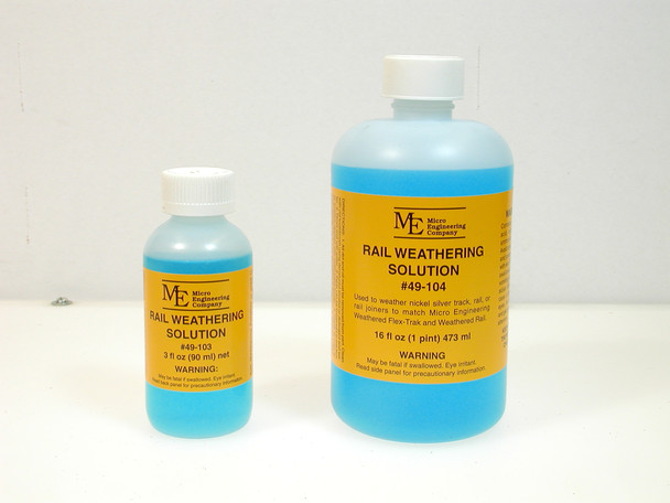 49-104 Rail Weathering Solution, 16 oz