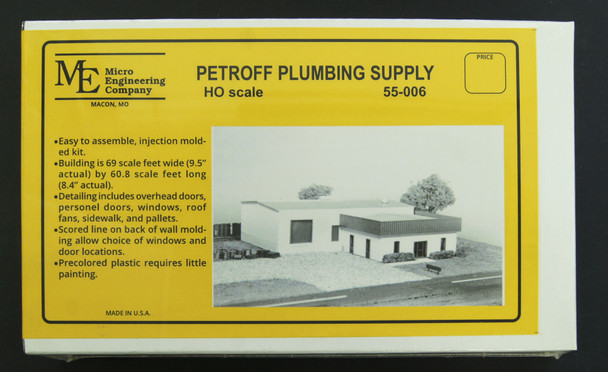 55-006 HO Petroff Plumbing Supply