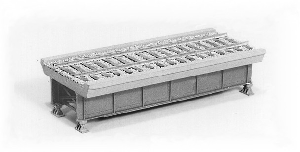 75-508 HO Deck Girder Bridge, 30' Ballasted Deck