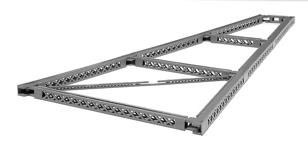 75-513 HO Tall Steel Viaducts Light Weight, 150' long w/bents