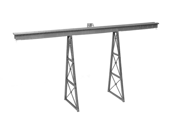 75-513 HO Tall Steel Viaducts Light Weight, 150' long w/bents