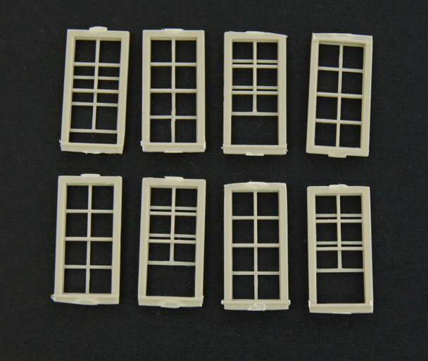 80-064 HO Windows, 28" X 64", 8 pane (8)