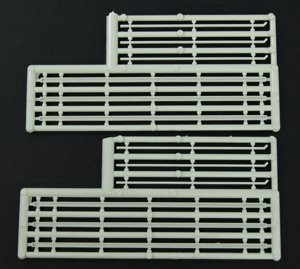 80-163 HO Gutters and Downspouts (6 each)