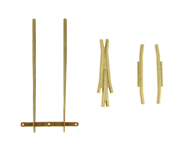 80-316 HO Turnout Parts, Code 83, #6