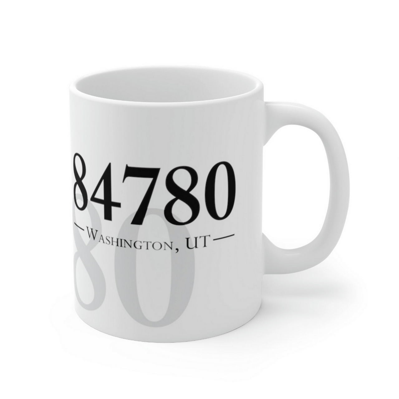 Washington Utah 84780 Zip Code Mug - UTAH primi