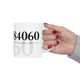 Park City Utah 84060 Zip Code Mug