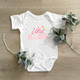 "UTAH BABY" Onesie gift in pink