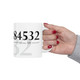 Moab Utah 84532 Zip Code Mug