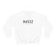 Moab, UT 84532 Zip Code White Gray Unisex Sweatshirt