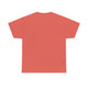 UTAH Mod modern retro 80s striped letters Unisex Heavy Cotton Tee - Desert Pink t-shirt