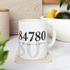 Washington Utah 84780 Zip Code gift Mug white coffee tea beverage modern vacation property mugs