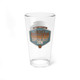 Mighty Five National Parks of Utah Pint Glass, 16oz Arches National Park, Bryce Canyon National Park, Canyonlands National Park, Capitol Reef National Park, and Zion National Park beverage glass