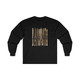 Vintage Skis black Long Sleeve Tee Shirt