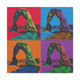 Arches National Park Pop Art Canvas Delicate Arch Modern Wall Art