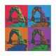 Arches National Park Pop Art Canvas Delicate Arch Modern Wall Art