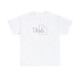 Utah State Outline T-Shirt. Clean, modern Utah t-shirt design with state outline available in white.