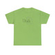 Utah State Outline T-Shirt. Clean, modern Utah t-shirt design with state outline available in lime green.