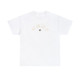 Salt Lake City, UT Bee T-Shirt with gold and black bee beehive UTAH design on white tee