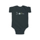 Someone in Utah Loves Me Baby Onesie with fun blue kid's drawing style in black.