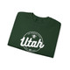 Utah the Beehive State forest green Sweatshirt