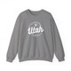 Utah the Beehive State gray Sweatshirt