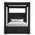 Anabelle Canopy Bed Black