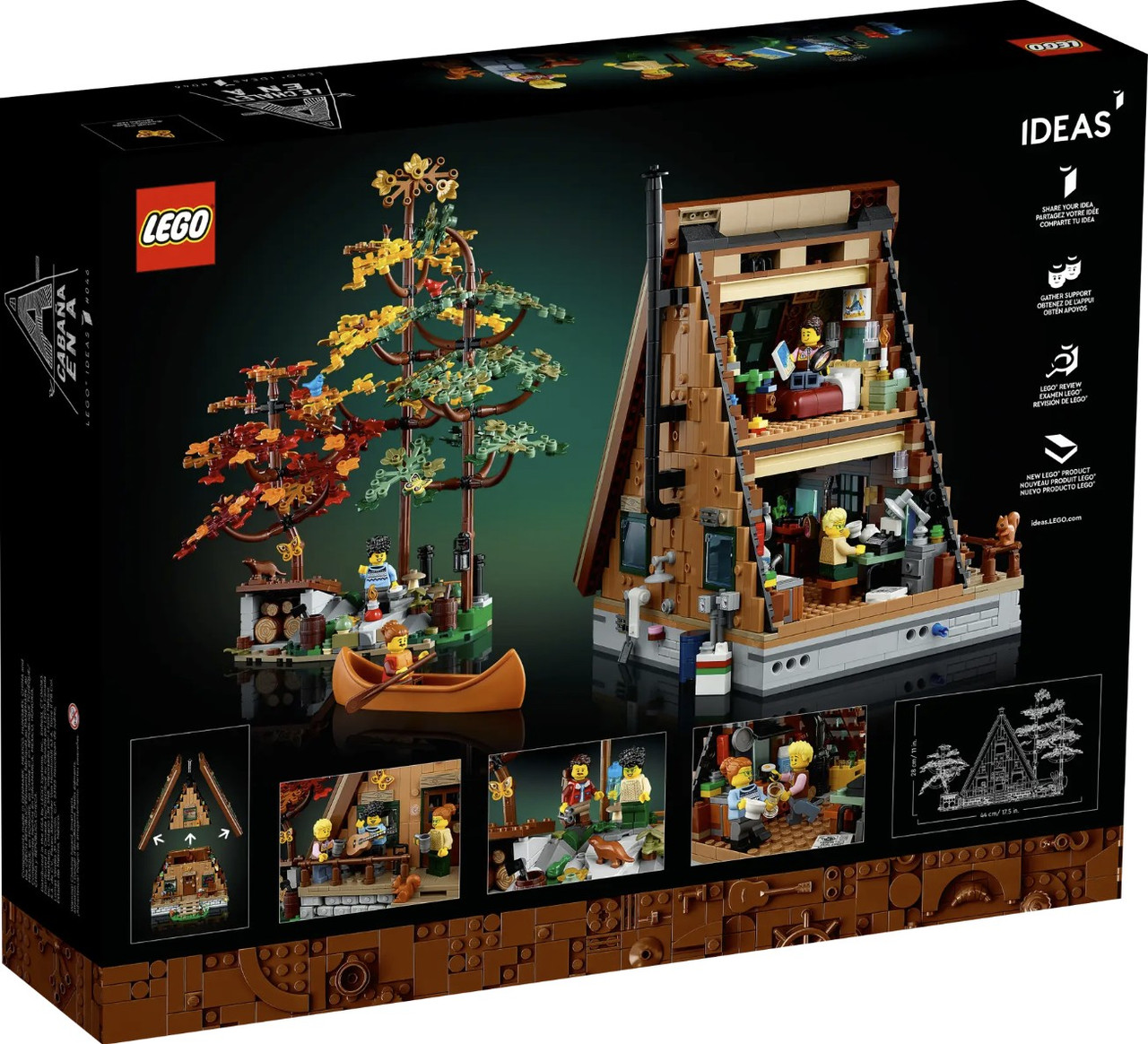 LEGO® 21338 – A-Frame Cabin