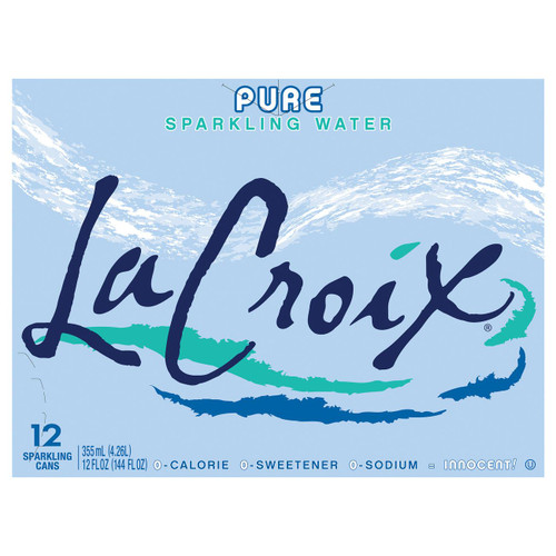 LaCroix Pure Sparkling Water [12pk/12oz]