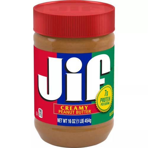 Jif Creamy Peanut Butter [16 oz]