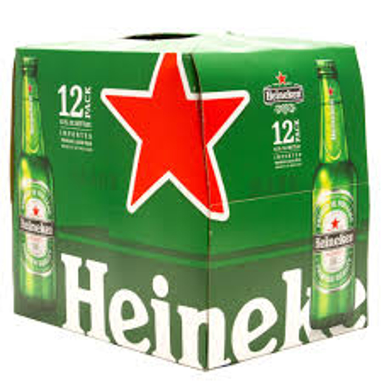 Heineken Lager Beer - 12 pack Bottles