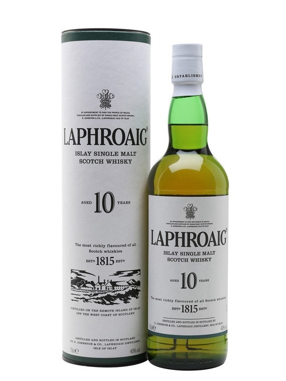 Laphroaig Islay Single Malt Scotch Whisky 10yr 750ml