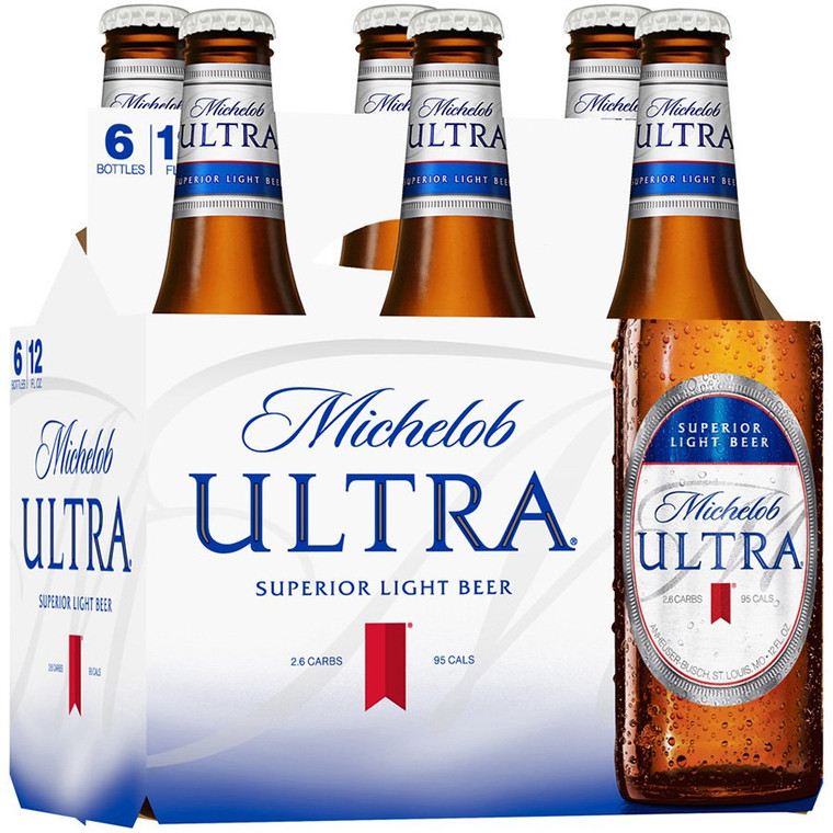 Michelob ultra 6 pk Bottles