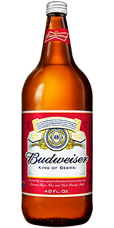 Budweiser 40 oz Bottle