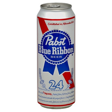 PBR PABST BLUE RIBBON Beer ~ NEW ~ 24oz TALL BOY KOOZIE Can Cooler One (1)  F/S