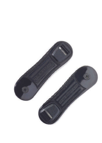 SG10 BOOT FRONT STRAPS BLACK 2/PK