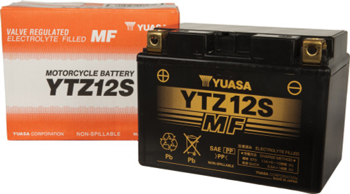 BATTERY YTZ12S SEALED FACTORY ACTIVATED