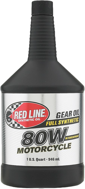 GEAR OIL W/SHOCKPROOF 80W 1 QT (12/CASE  SOLD EA)