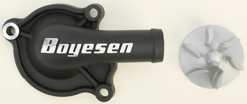 WATERPUMP COVER & IMPELLER KIT BLACK