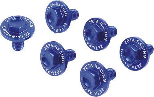 FORK GUARD BOLT KAW BLUE
