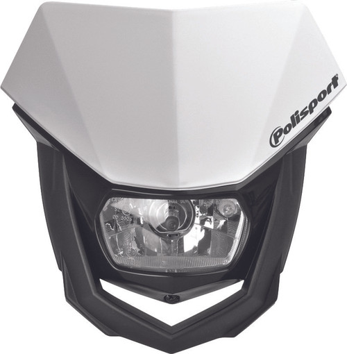 HEADLIGHT HALO WHITE/BLACK