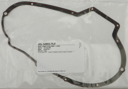 GASKET PRIMARY COVER XL FOAM W BEAD 1/PK 34955-75-F