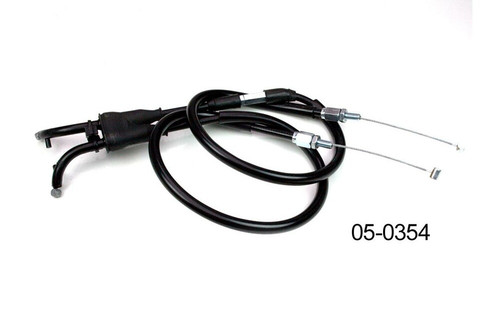 BLACK VINYL THROTTLE PULL CABLE