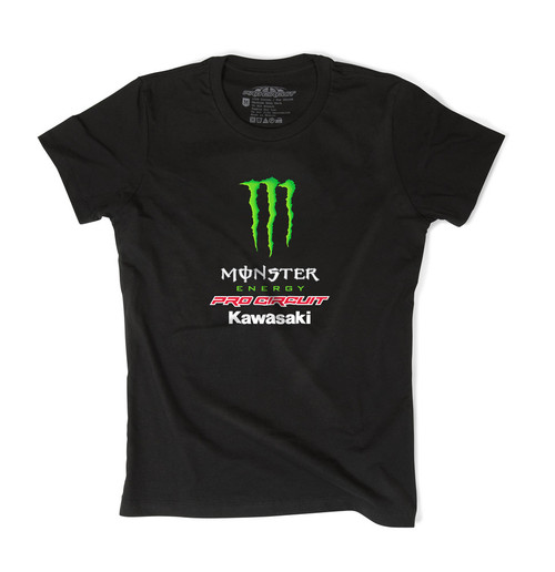 MONSTER TEAM LADIES TEE BLACK L