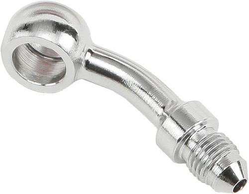 35 DEGREE BANJO CHROME 3/8"