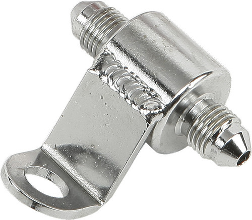 REAR BRAKE LIGHT TEE W/BRACKET CHROME