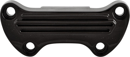 H-BAR CLAMP FINNED W/SKIRT BLACK