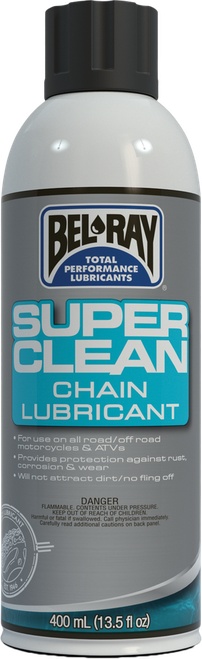 SUPER CLEAN CHAIN LUBE 400ML (12/CASE  SOLD EA)