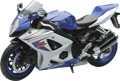 REPLICA 1:12 SUPER SPORT BIKE 08 SUZUKI GSX-R1000 BLUE